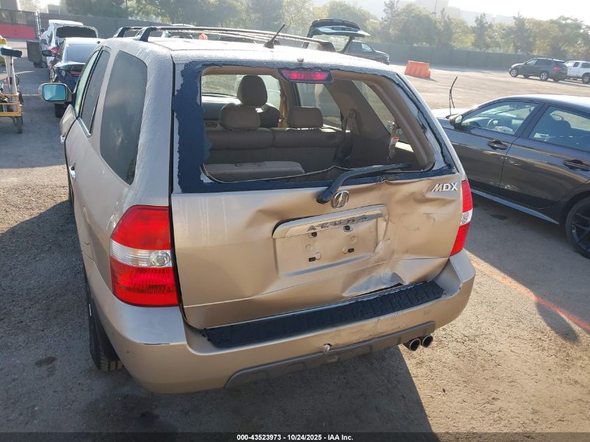 2001 Acura Mdx VIN: 2HNYD18831H514620 Lot: 43523973