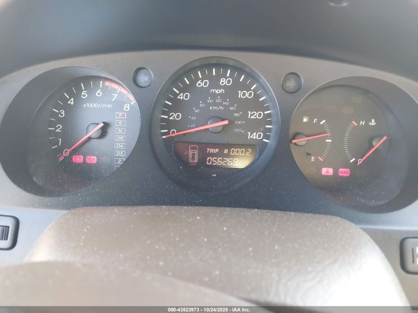 2001 Acura Mdx VIN: 2HNYD18831H514620 Lot: 43523973