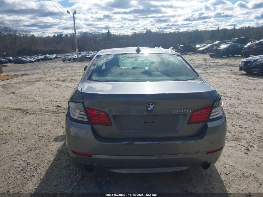2012 BMW 535I xDrive VIN: WBAFU7C58CDU65456 Lot: 43524039