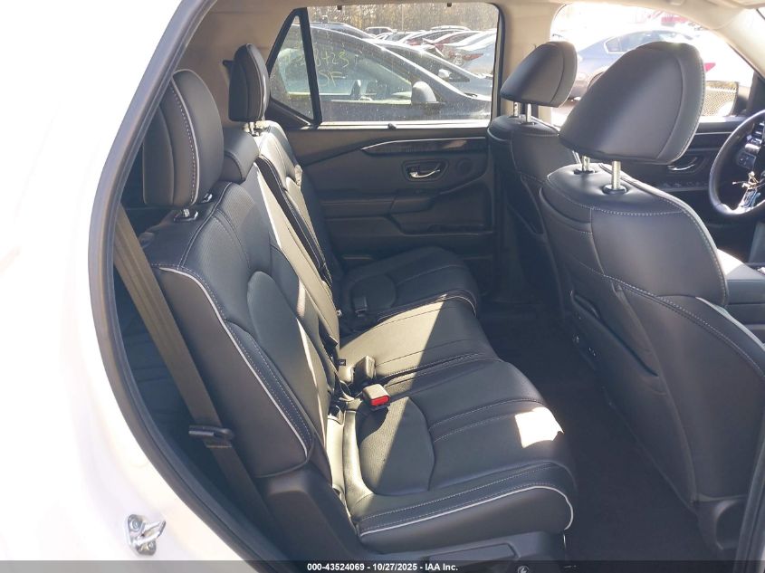 2025 Honda Pilot Elite VIN: 5FNYG1H83SB133497 Lot: 43524069