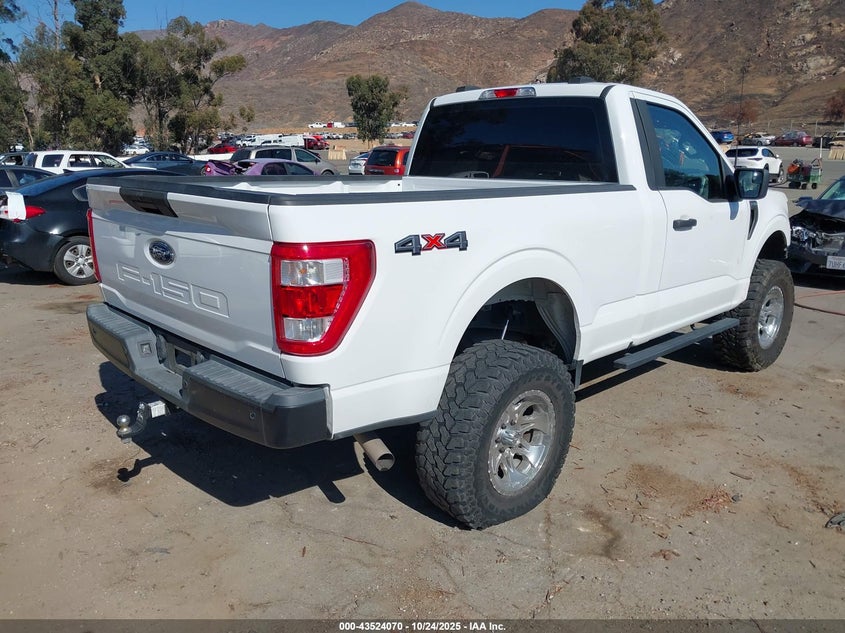 2021 FORD F-150 XL 1FTMF1E54MKE19800