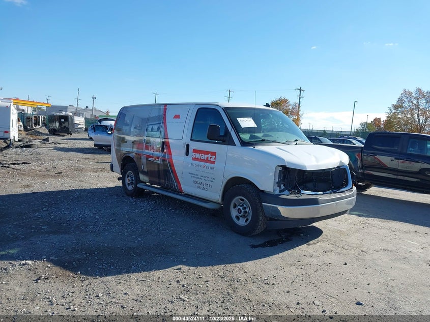 2019 GMC SAVANA 2500 WORK VAN - 1GTW7AFG2K1367737
