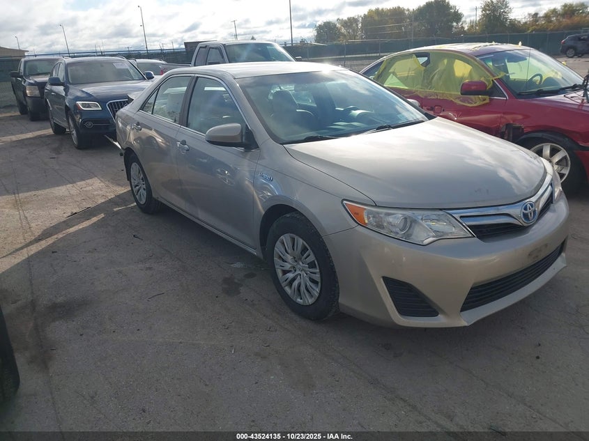 2013 TOYOTA CAMRY HYBRID LE - 4T1BD1FK1DU076154