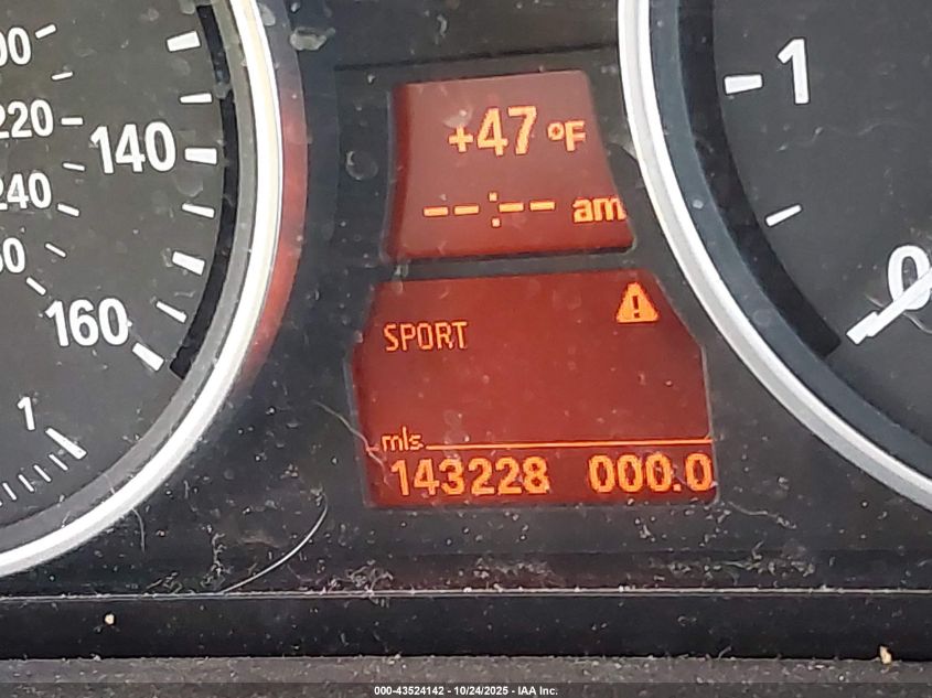 2007 BMW X5 4.8I VIN: 5UXFE83547LZ38978 Lot: 43524142