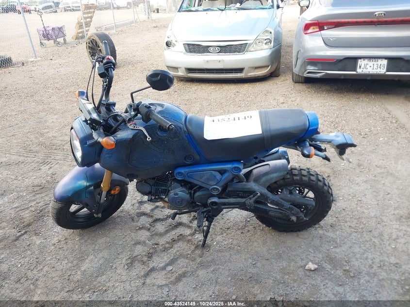 2024 Honda Grom 125 VIN: MLHJC9218R5204905 Lot: 43524149
