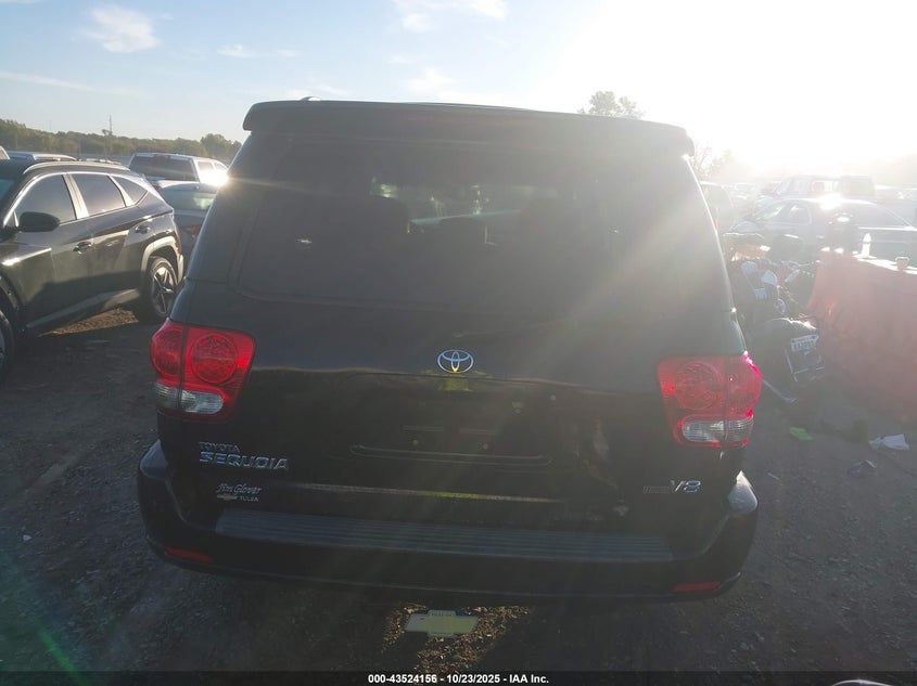 2007 Toyota Sequoia Sr5 V8 VIN: 5TDZT34A27S293197 Lot: 43524156
