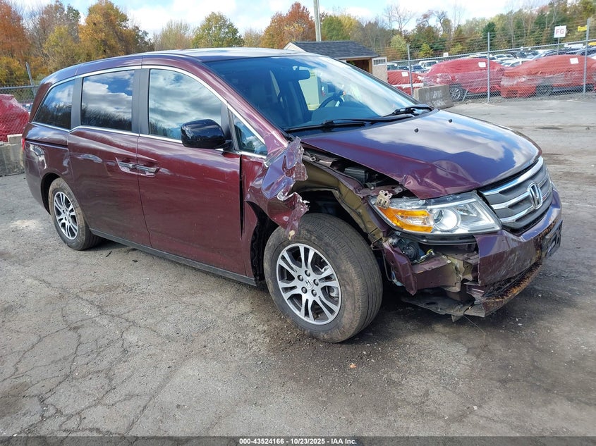 2013 HONDA ODYSSEY EX-L - 5FNRL5H6XDB033681