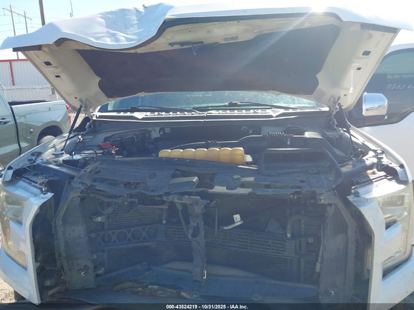 2016 Ford F-150 Lariat VIN: 1FTEW1EG1GFD49546 Lot: 43524219