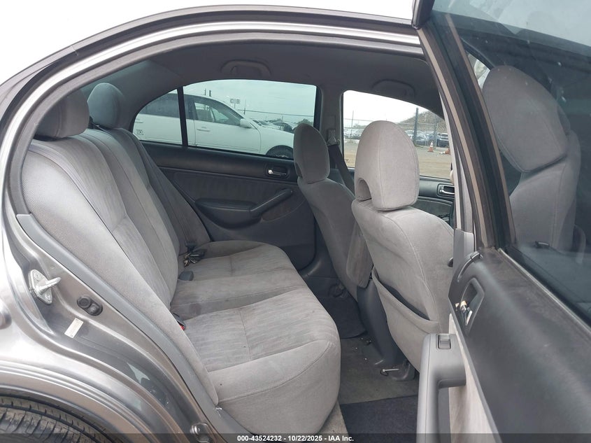 2004 Honda Civic Lx VIN: 2HGES16574H596137 Lot: 43524232