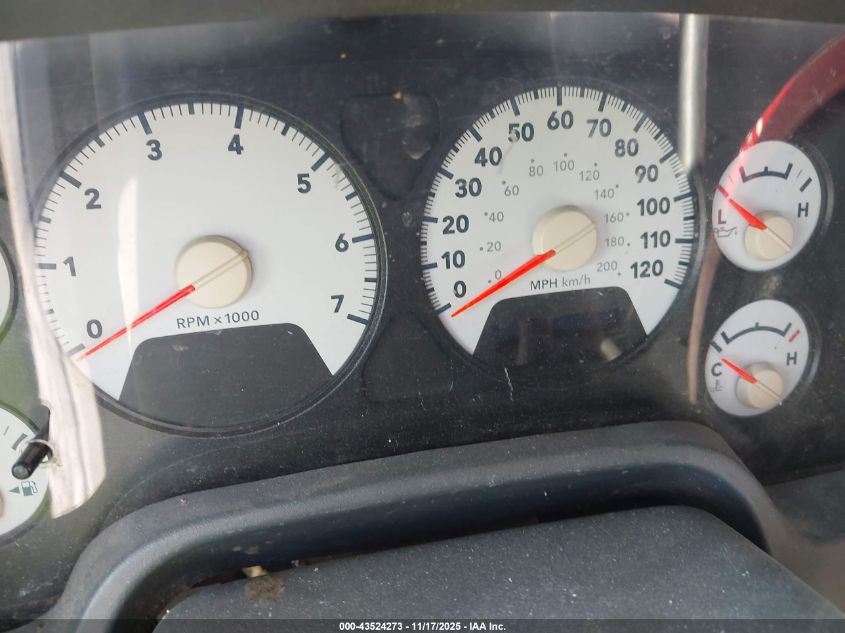 2007 Dodge Ram 1500 Slt/Sport VIN: 1D7HA16277J565032 Lot: 43524273