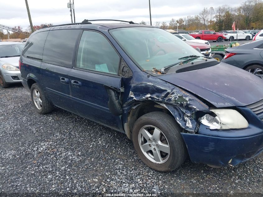 2005 Dodge Grand Caravan Sxt VIN: 2D4GP44LX5R491795 Lot: 43524362
