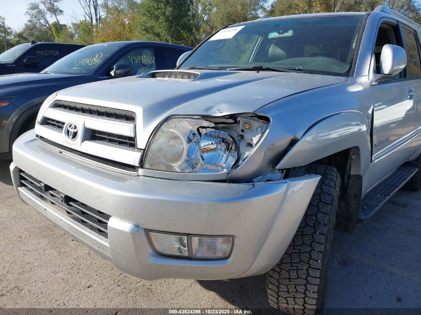 2005 Toyota 4Runner Sr5 Sport V6 VIN: JTEBU14R758031780 Lot: 43524396