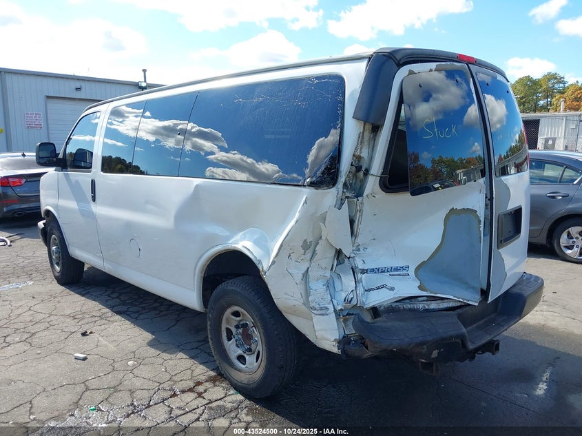 2008 Chevrolet Express Ls VIN: 1GAGG25K481207960 Lot: 43524500