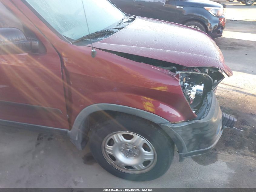 2006 Honda Cr-V Lx VIN: JHLRD78546C030102 Lot: 43524505