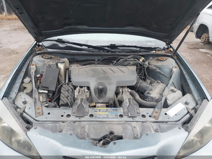 2006 Pontiac Grand Prix VIN: 2G2WP552061225436 Lot: 43524558