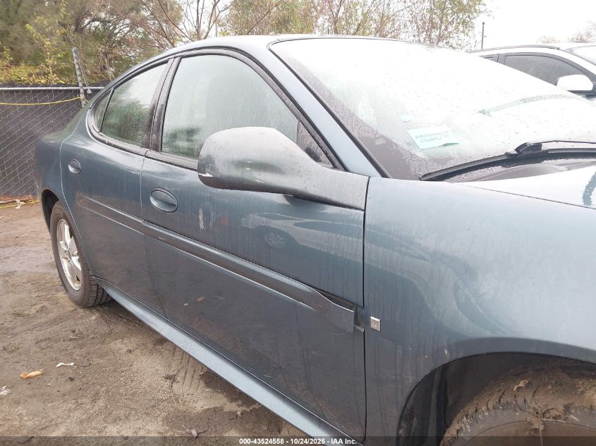 2006 Pontiac Grand Prix VIN: 2G2WP552061225436 Lot: 43524558