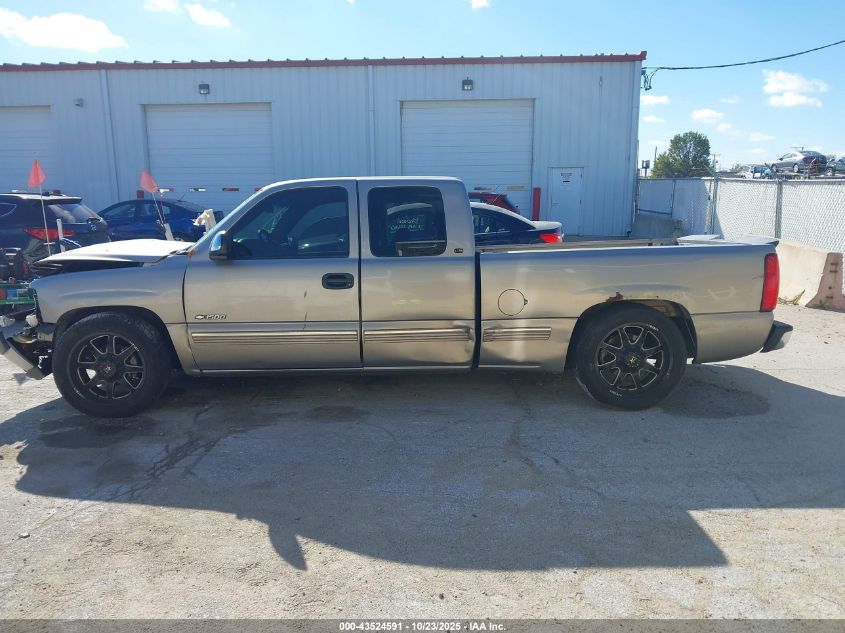 2000 Chevrolet Silverado 1500 Ls VIN: 2GCEC19T9Y1138541 Lot: 43524591
