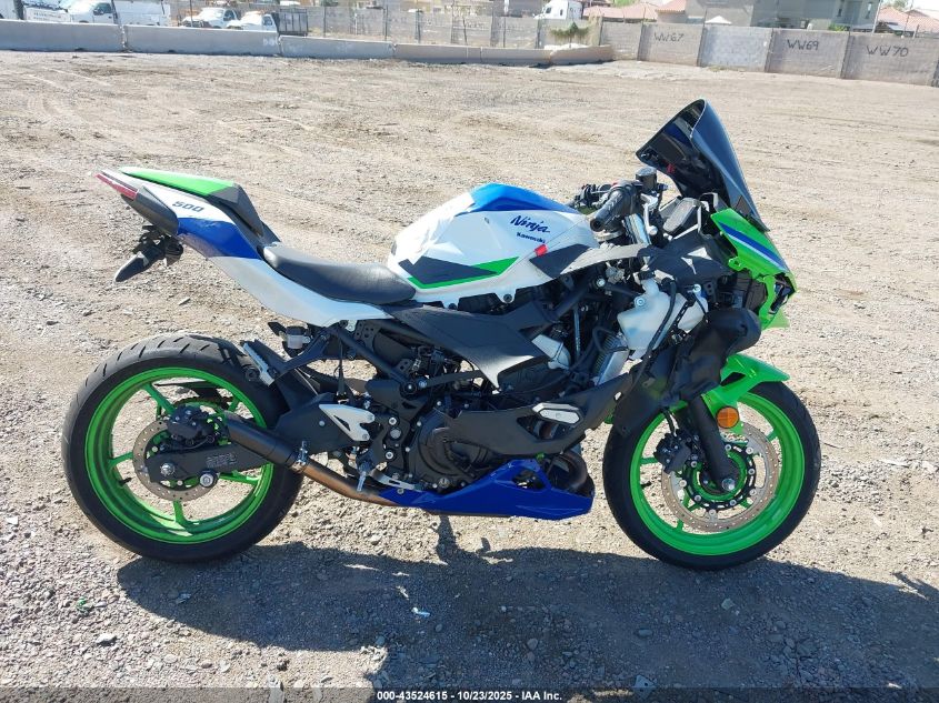 2024 Kawasaki Ex500 A/B VIN: ML5EXGJ14RDA13791 Lot: 43524615