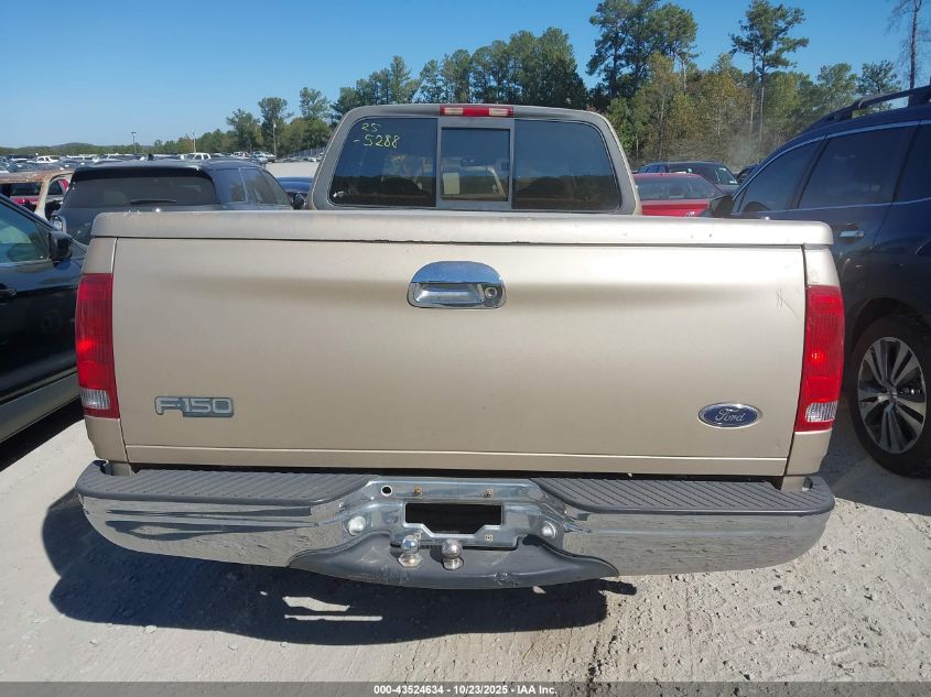 1999 Ford F-150 Lariat/Work Series/Xl/Xlt VIN: 1FTRX17W5XNB73075 Lot: 43524634