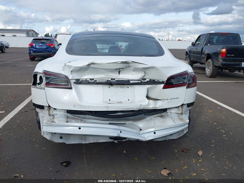 2019 Tesla Model S 100D/75D/Long Range/Standard Range VIN: 5YJSA1E27KF343818 Lot: 43524645