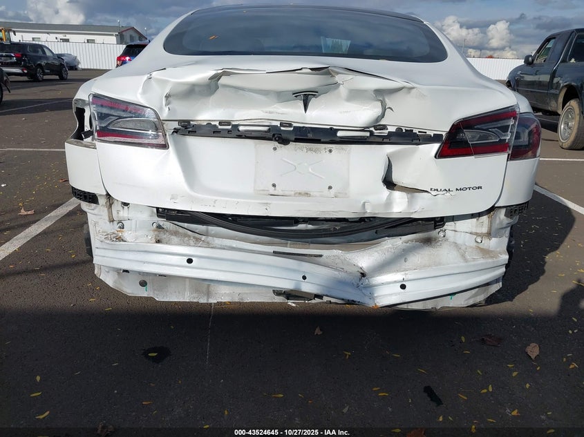 2019 Tesla Model S 100D/75D/Long Range/Standard Range VIN: 5YJSA1E27KF343818 Lot: 43524645