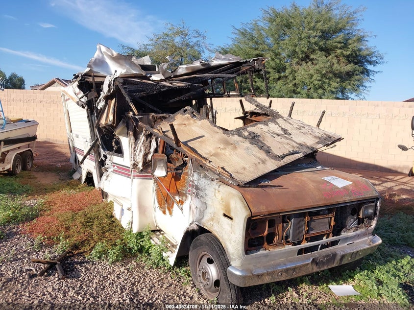 1990 Ford Econoline E350 Cutaway Van VIN: 1FDKE30G1LHA44633 Lot: 43524708