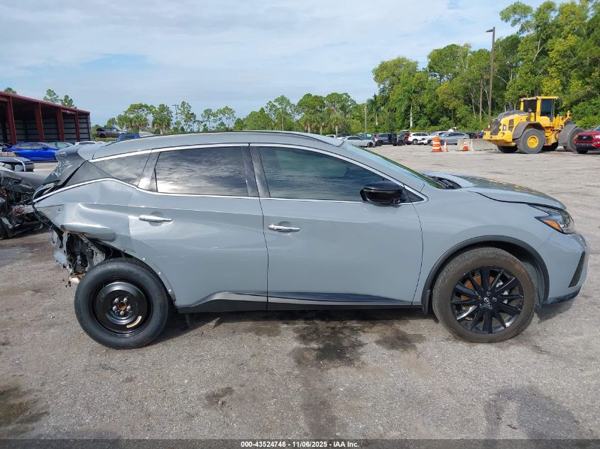 2024 Nissan Murano Sv Fwd VIN: 5N1AZ2BJ7RC103211 Lot: 43524746