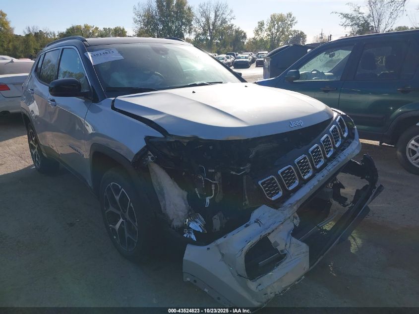 2025 JEEP COMPASS LIMITED 4X4 - 3C4NJDCN0ST623545
