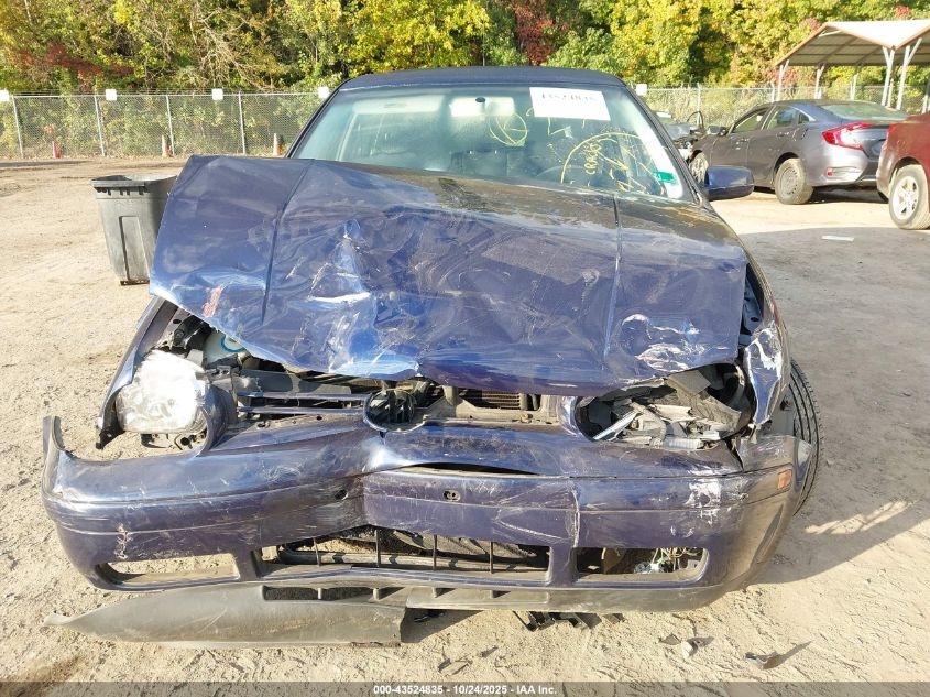 2004 Volkswagen Golf Gls 2.0L VIN: 9BWGL61J344004936 Lot: 43524835