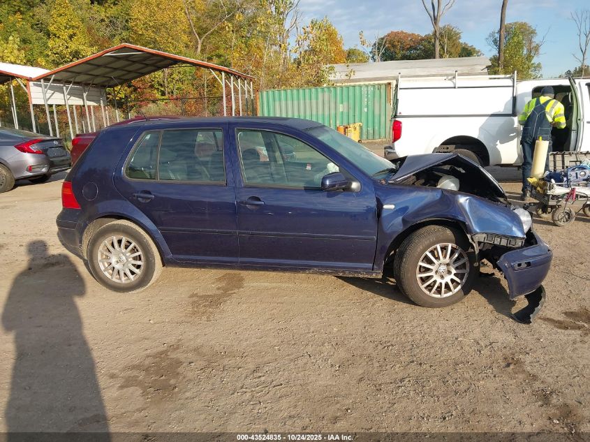 2004 Volkswagen Golf Gls 2.0L VIN: 9BWGL61J344004936 Lot: 43524835