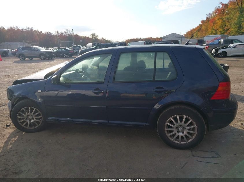 2004 Volkswagen Golf Gls 2.0L VIN: 9BWGL61J344004936 Lot: 43524835