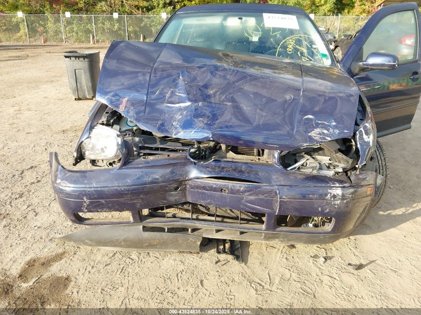 2004 Volkswagen Golf Gls 2.0L VIN: 9BWGL61J344004936 Lot: 43524835