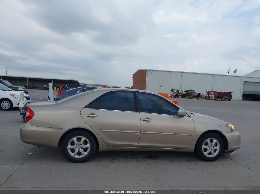 2003 Toyota Camry Le VIN: 4T1BE32K53U739822 Lot: 43524849