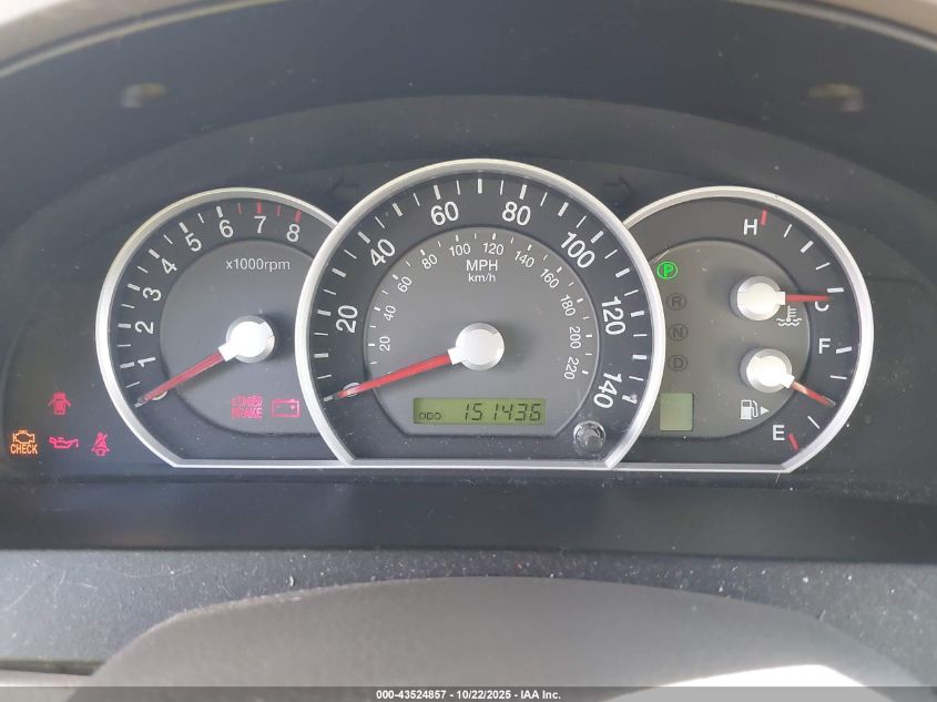 2008 Kia Sorento Lx Base VIN: KNDJD735885802528 Lot: 43524857