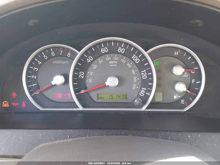 2008 KIA SORENTO auction photo 7