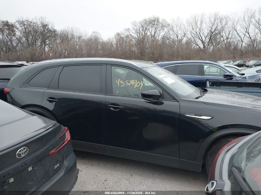 2025 Mazda Cx-90 3.3 Turbo Select Package VIN: JM3KKAHD4S1190101 Lot: 43524904