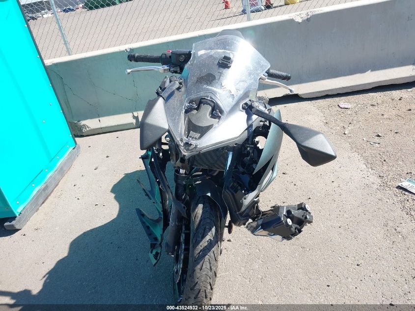 2025 Kawasaki Ex650 P VIN: ML5EXEP15SDAD6364 Lot: 43524932