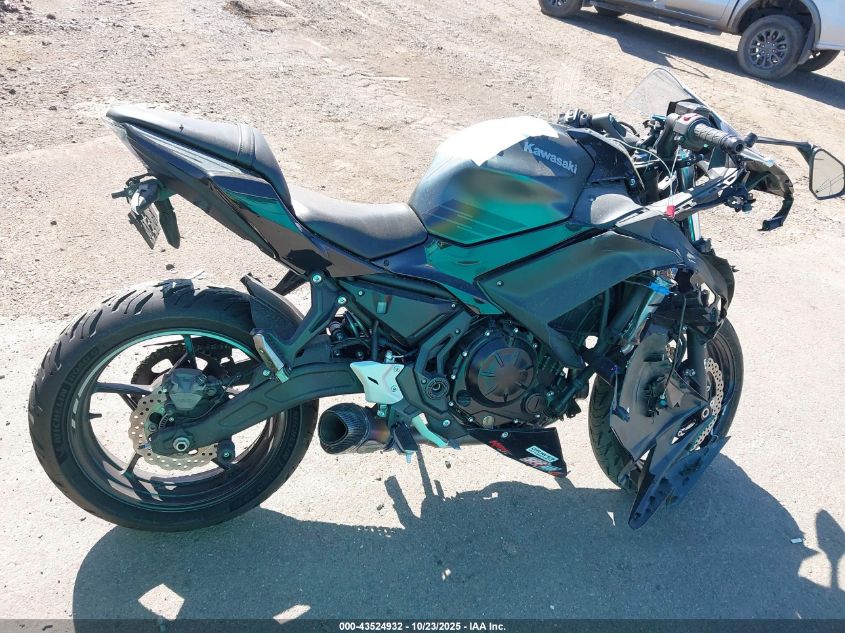 2025 Kawasaki Ex650 P VIN: ML5EXEP15SDAD6364 Lot: 43524932