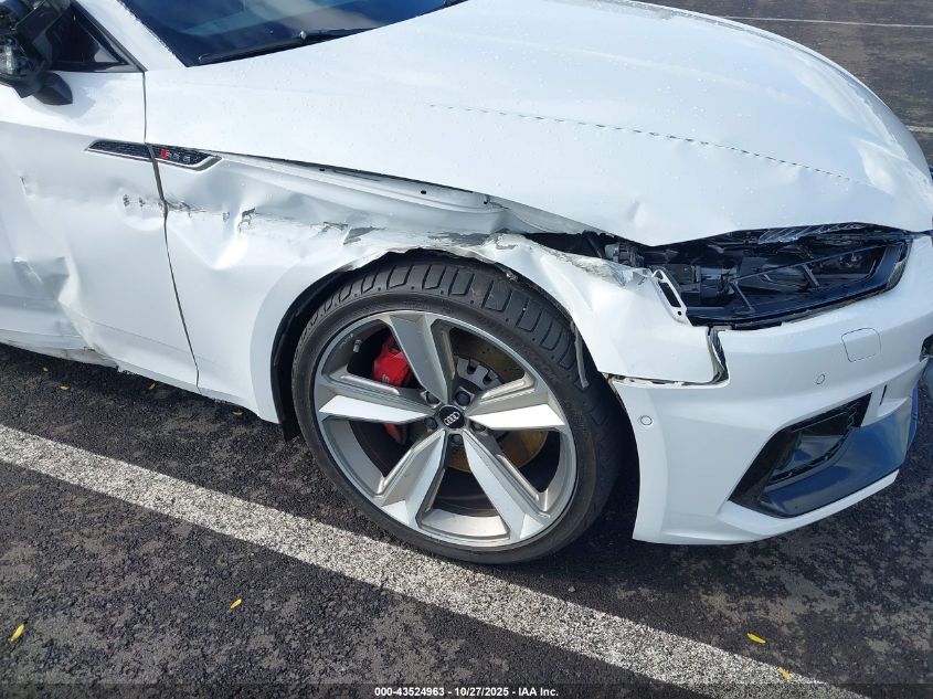 2019 Audi Rs 5 Sportback 2.9T (Tiptronic) (No Longer Available For Ordering) VIN: WUABWCF57KA900826 Lot: 43524963