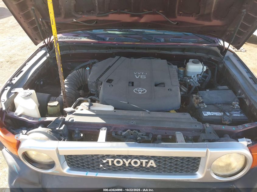 2007 Toyota Fj Cruiser VIN: JTEZU11F070003524 Lot: 43524998