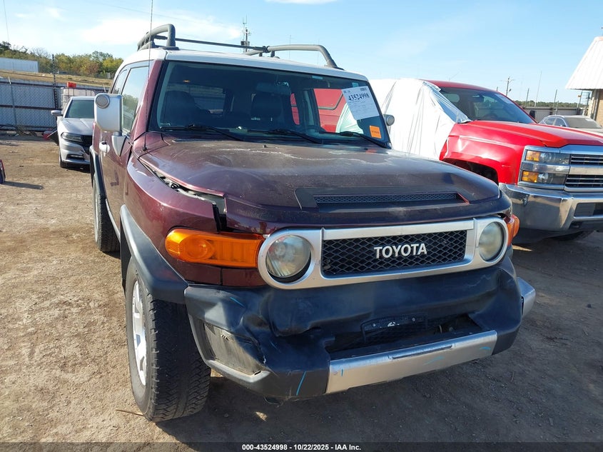 2007 Toyota Fj Cruiser VIN: JTEZU11F070003524 Lot: 43524998