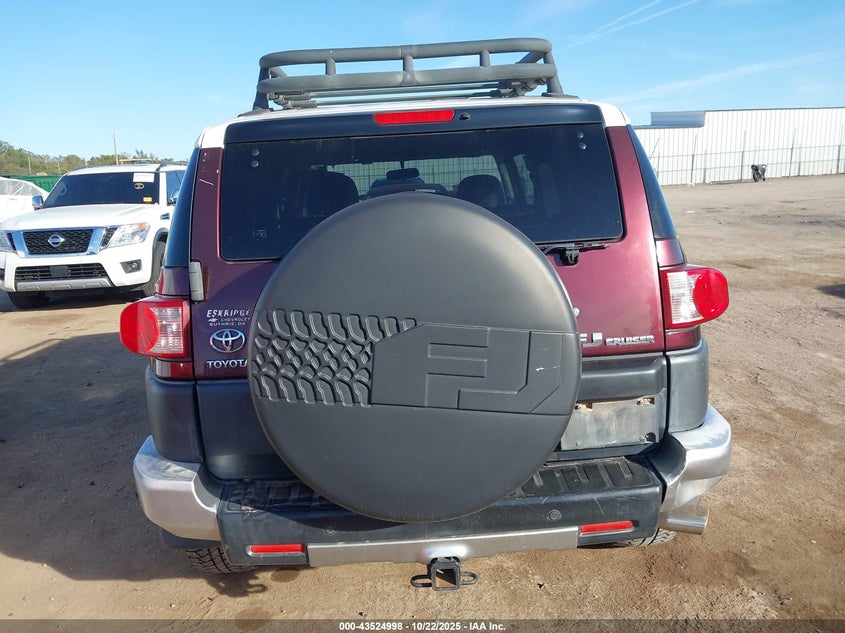 2007 Toyota Fj Cruiser VIN: JTEZU11F070003524 Lot: 43524998