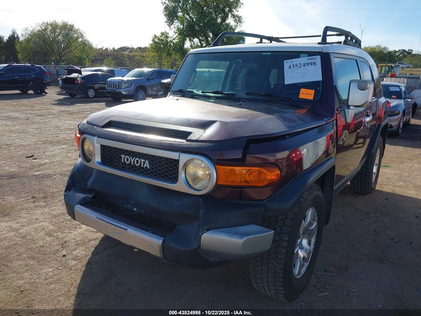 2007 Toyota Fj Cruiser VIN: JTEZU11F070003524 Lot: 43524998
