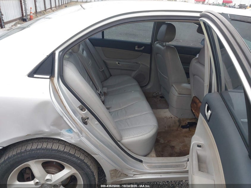 5NPEU46F26H030786 2006 HYUNDAI SONATA photo no. 8