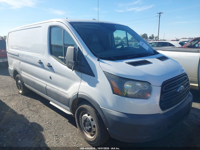 2016 Ford Transit-150 white van gasoline 1FTYE1YM3GKB19466 photo #1