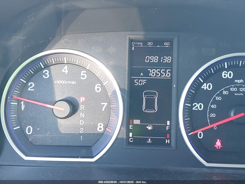 2008 Honda Cr-V Ex VIN: 3CZRE38538G700929 Lot: 43525030