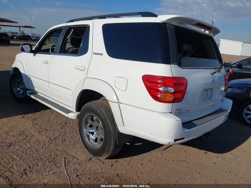 5TDZT38A92S091623 2002 TOYOTA SEQUOIA photo no. 3