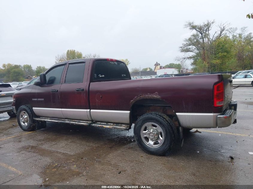 2004 Dodge Ram 2500 Slt/Laramie VIN: 3D7KU28D74G273802 Lot: 43525064