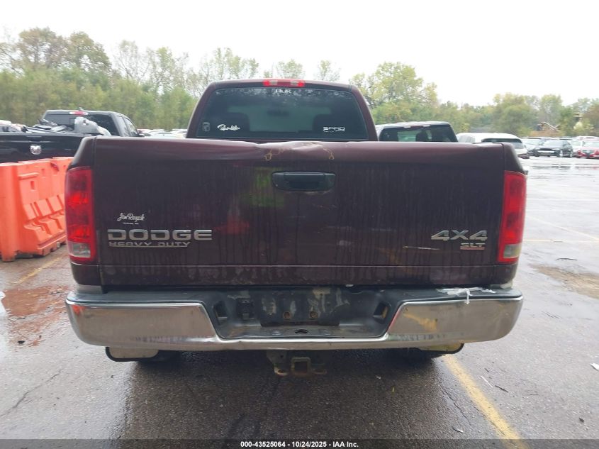 2004 Dodge Ram 2500 Slt/Laramie VIN: 3D7KU28D74G273802 Lot: 43525064
