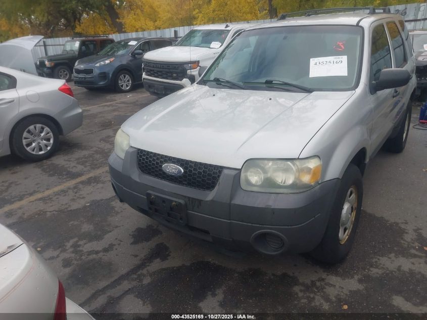 2007 Ford Escape Xls/Xls Manual VIN: 1FMYU92Z47KA62292 Lot: 43525169